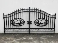 14ft deer design gate - tuinhek - afbeelding 1 van  8
