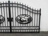 14ft deer design gate - tuinhek - afbeelding 4 van  8