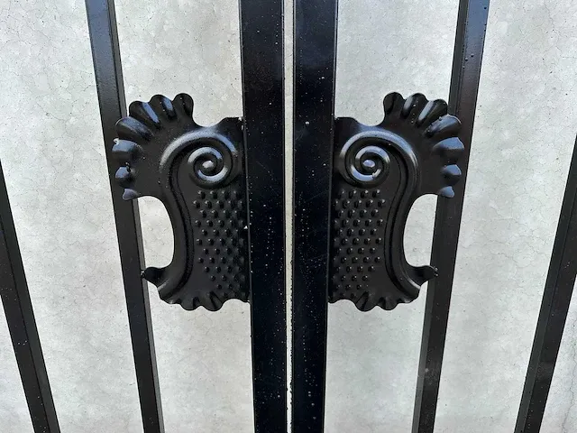 14ft plain design gate - tuinhek - afbeelding 4 van  6