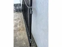 14ft plain design gate - tuinhek - afbeelding 6 van  6