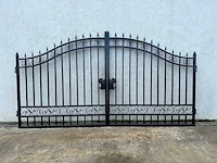 14ft plain design gate - tuinhek - afbeelding 1 van  6