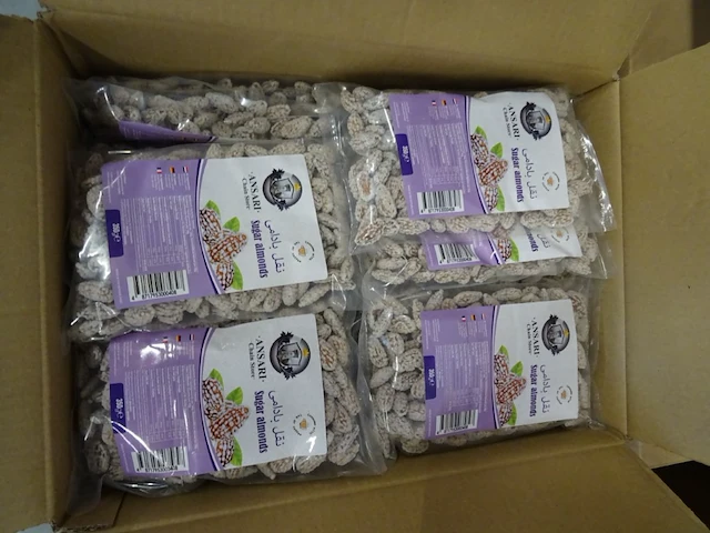 14x doos suiker amandelen ansari food - afbeelding 4 van  6
