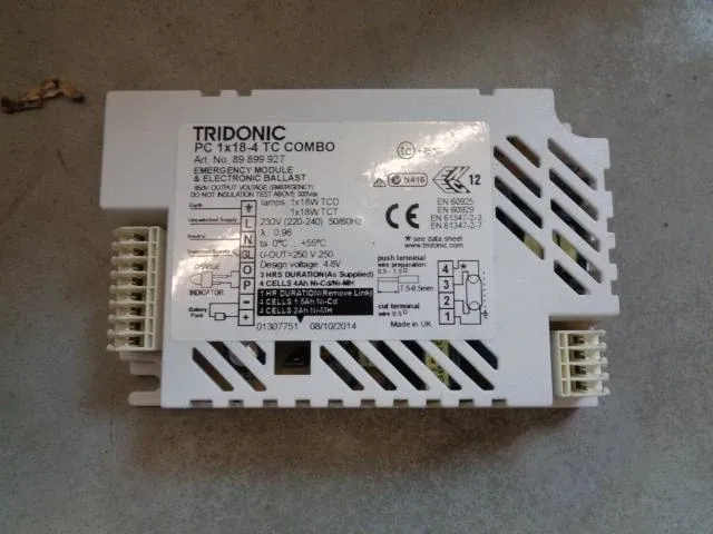 14x elektronische ballast tridonic - afbeelding 1 van  2