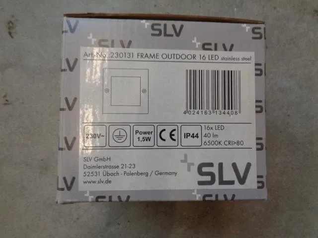 14x led inbouwtoestel slv - afbeelding 2 van  3