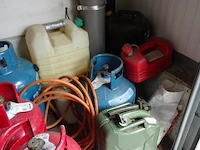 14x lege gasflessen primagaz + diverse bidons - afbeelding 5 van  5