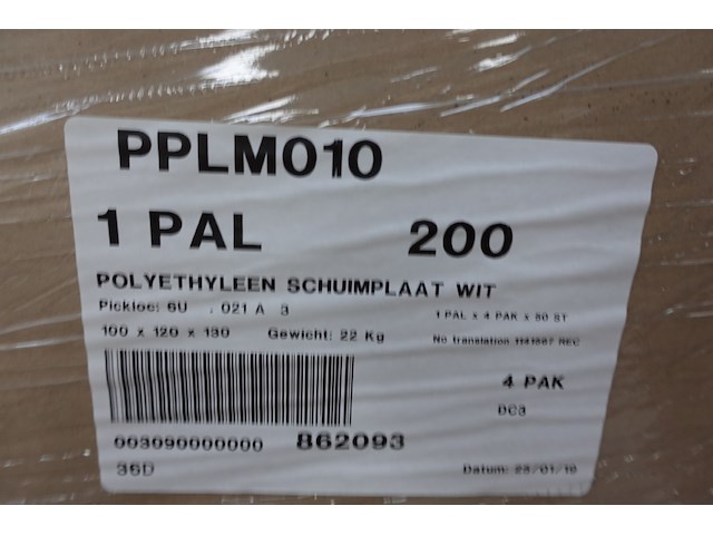 14x pallet diverse verpakkingsmaterialen - afbeelding 4 van  8