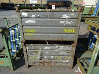 14x stapelbare metalen bak - afbeelding 2 van  4