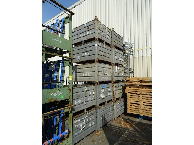 14x stapelbare metalen bak - afbeelding 4 van  4