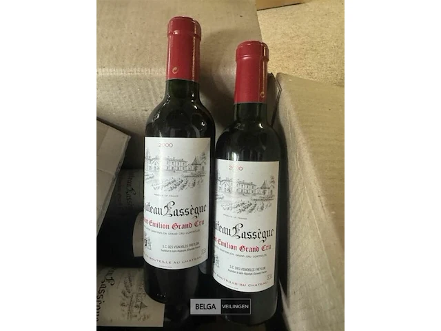 14x1 fles chateau lassegue 2000 - afbeelding 1 van  4