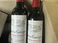 14x1 fles chateau lassegue 2000 - afbeelding 1 van  4