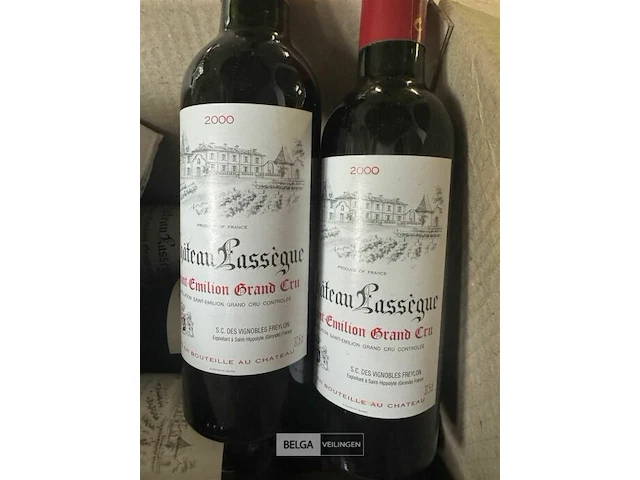 14x1 fles chateau lassegue 2000 - afbeelding 3 van  4