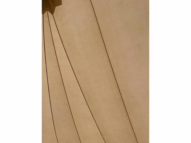 14x20m ivoor sailcloth tentzeil - afbeelding 2 van  2