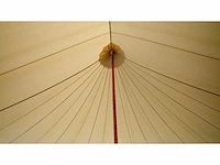 14x20m ivoor sailcloth tentzeil - afbeelding 3 van  4