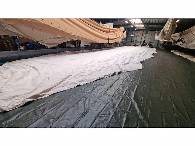 14x39m ivoor sailcloth tentzeil - afbeelding 2 van  2