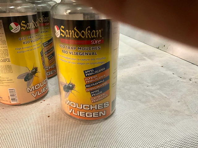 15 bio vliegenvallen sandokan - afbeelding 1 van  5