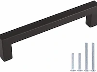 15-delige meubelgrepen, zwart - afbeelding 1 van  4