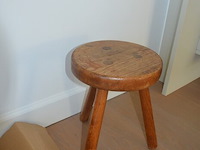 15-delige oosthoeks encyclopedie, eiken krukje - afbeelding 5 van  5