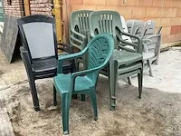 15 diverse tuinstoelen+tuinbank - afbeelding 5 van  7