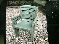 15 diverse tuinstoelen+tuinbank - afbeelding 6 van  7