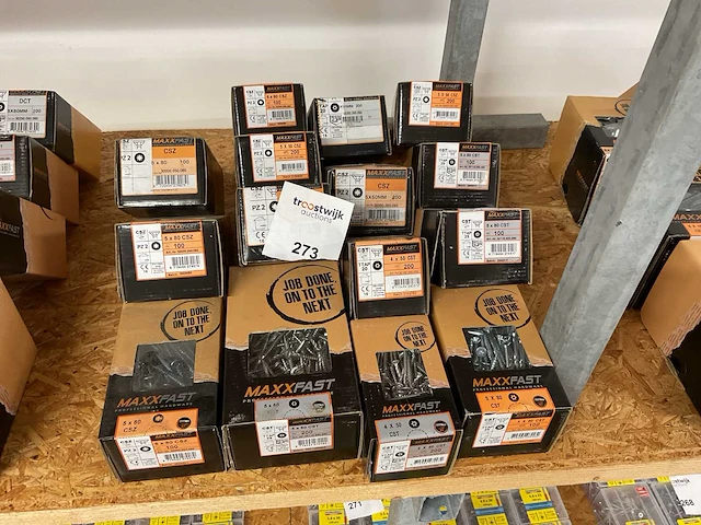 15 dozen hout schroeven - afbeelding 1 van  8
