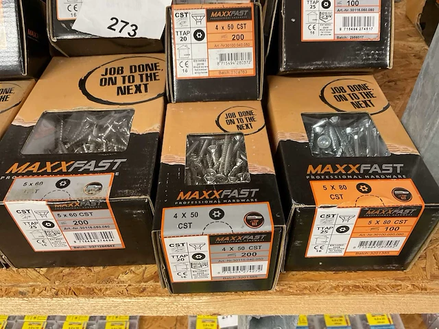 15 dozen hout schroeven - afbeelding 2 van  8