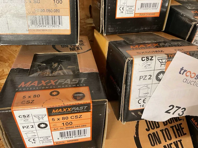 15 dozen hout schroeven - afbeelding 6 van  8