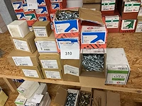 15 dozen houtschroeven en schroefhaken - afbeelding 2 van  5