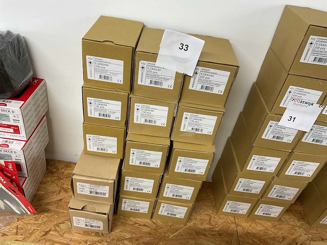 15 dozen houtschroeven - afbeelding 1 van  5