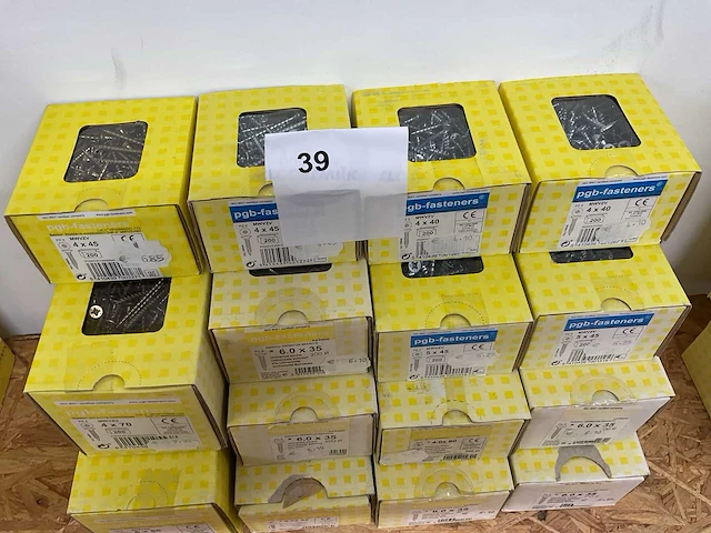 15 dozen houtschroeven - afbeelding 2 van  4