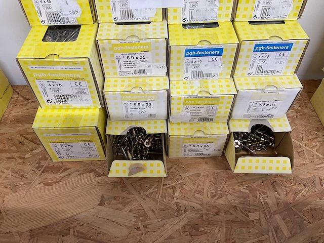 15 dozen houtschroeven - afbeelding 4 van  4