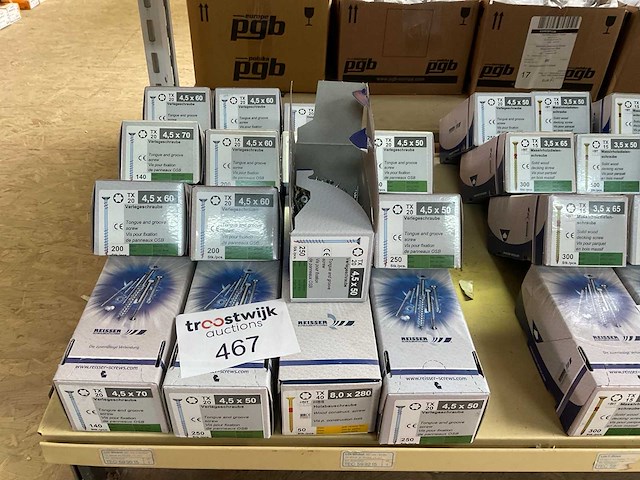 15 dozen houtschroeven - afbeelding 1 van  8