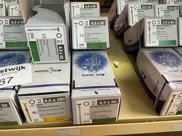 15 dozen houtschroeven - afbeelding 3 van  8