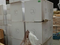 ±15 dozen x 1st design lamp draad koper 52x46x56 cm - afbeelding 3 van  4