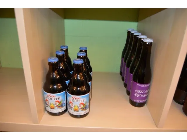 15 fl. bier st.hubertus hop 33cl, 6 fl. de maeght van gottem 33cl, 4 fl. de bie velo bier 33cl, 2 fl. dormaal new tildonk 33cl, 3 fl. zurre kriek 33cl, 7 fl. julia sunny joy 33cl, 5 fl. the birth 33cl - afbeelding 5 van  30
