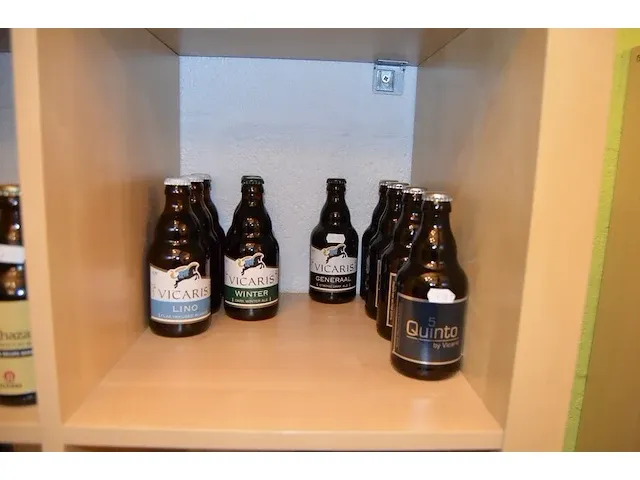 15 fl. bier st.hubertus hop 33cl, 6 fl. de maeght van gottem 33cl, 4 fl. de bie velo bier 33cl, 2 fl. dormaal new tildonk 33cl, 3 fl. zurre kriek 33cl, 7 fl. julia sunny joy 33cl, 5 fl. the birth 33cl - afbeelding 9 van  30