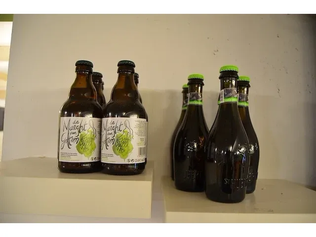 15 fl. bier st.hubertus hop 33cl, 6 fl. de maeght van gottem 33cl, 4 fl. de bie velo bier 33cl, 2 fl. dormaal new tildonk 33cl, 3 fl. zurre kriek 33cl, 7 fl. julia sunny joy 33cl, 5 fl. the birth 33cl - afbeelding 16 van  30