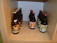 15 fl. bier st.hubertus hop 33cl, 6 fl. de maeght van gottem 33cl, 4 fl. de bie velo bier 33cl, 2 fl. dormaal new tildonk 33cl, 3 fl. zurre kriek 33cl, 7 fl. julia sunny joy 33cl, 5 fl. the birth 33cl - afbeelding 17 van  30