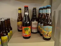 15 fl. bier st.hubertus hop 33cl, 6 fl. de maeght van gottem 33cl, 4 fl. de bie velo bier 33cl, 2 fl. dormaal new tildonk 33cl, 3 fl. zurre kriek 33cl, 7 fl. julia sunny joy 33cl, 5 fl. the birth 33cl - afbeelding 18 van  30