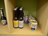15 fl. bier st.hubertus hop 33cl, 6 fl. de maeght van gottem 33cl, 4 fl. de bie velo bier 33cl, 2 fl. dormaal new tildonk 33cl, 3 fl. zurre kriek 33cl, 7 fl. julia sunny joy 33cl, 5 fl. the birth 33cl - afbeelding 23 van  30