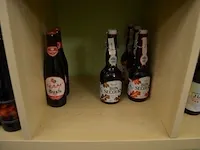 15 fl. bier st.hubertus hop 33cl, 6 fl. de maeght van gottem 33cl, 4 fl. de bie velo bier 33cl, 2 fl. dormaal new tildonk 33cl, 3 fl. zurre kriek 33cl, 7 fl. julia sunny joy 33cl, 5 fl. the birth 33cl - afbeelding 25 van  30