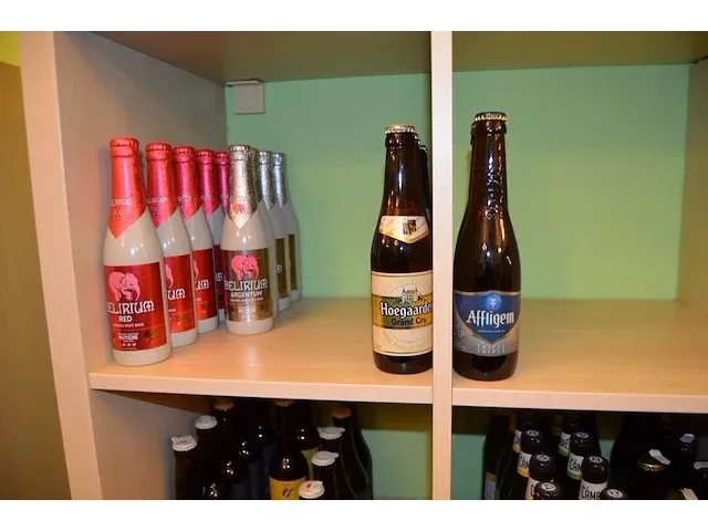 15 fl. bier st.hubertus hop 33cl, 6 fl. de maeght van gottem 33cl, 4 fl. de bie velo bier 33cl, 2 fl. dormaal new tildonk 33cl, 3 fl. zurre kriek 33cl, 7 fl. julia sunny joy 33cl, 5 fl. the birth 33cl - afbeelding 27 van  30
