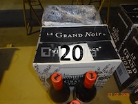 15 flessen le grand noir rouge wijn - afbeelding 1 van  2