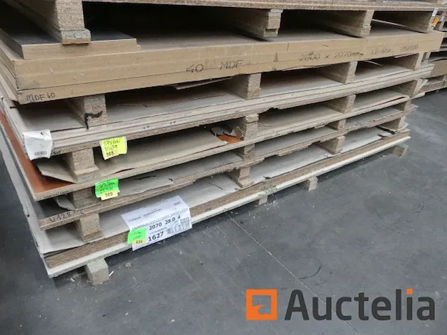 15 geagglomereerde houten panelen - afbeelding 5 van  6