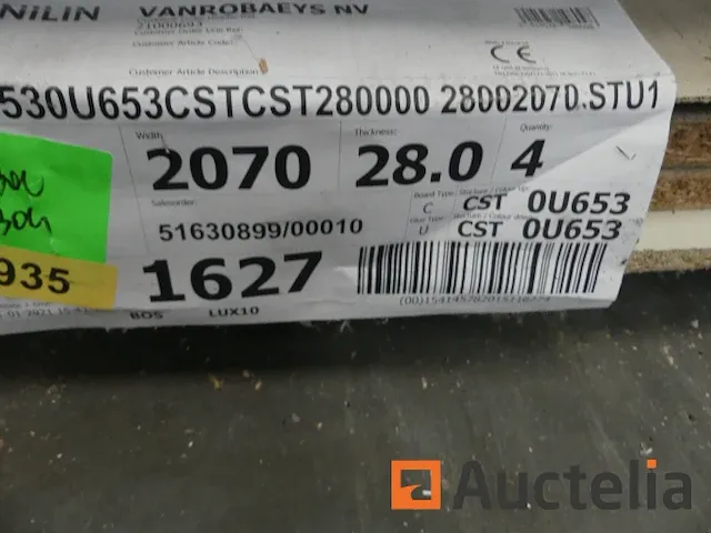 15 geagglomereerde houten panelen - afbeelding 6 van  6