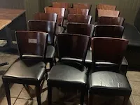 15 houten stoelen - afbeelding 1 van  3