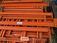 ±15 lopende meter rek met houten leggers - afbeelding 3 van  9