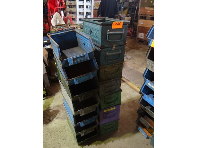 15 metalen bakken - afbeelding 1 van  2