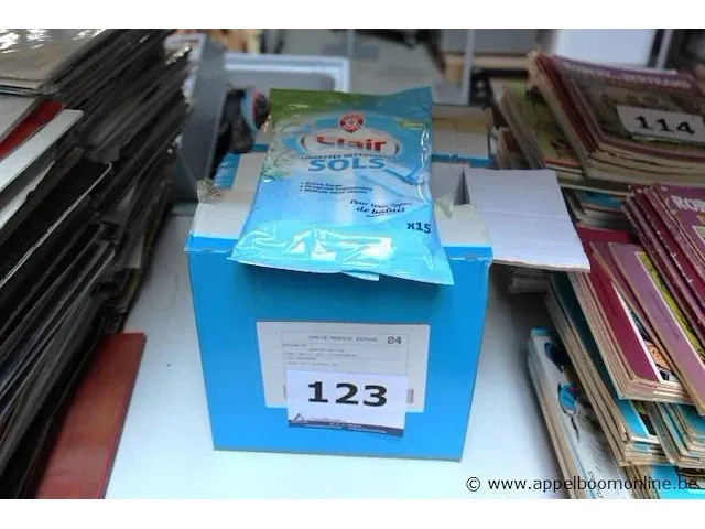 15 pakken à 15 vloerdoekjes - afbeelding 1 van  2