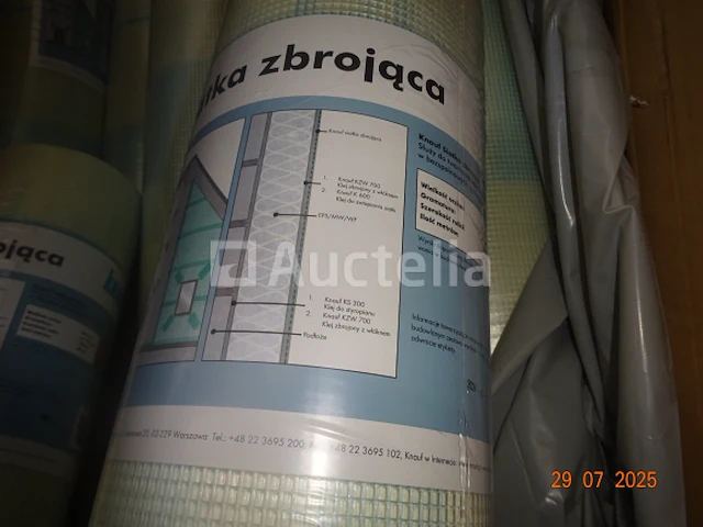 15 rollen glasvezel, 165 gr/m² maas 4x4mm, isolerend - knauf - afbeelding 3 van  3