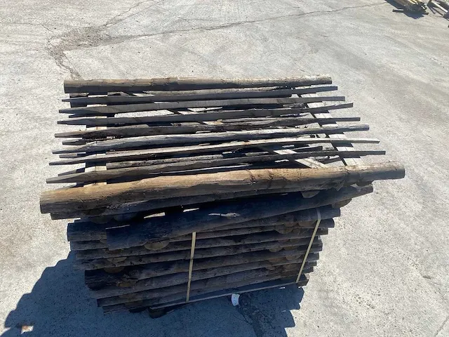 15 stuks kastanje poort 150cmh x 100cmb - afbeelding 2 van  2